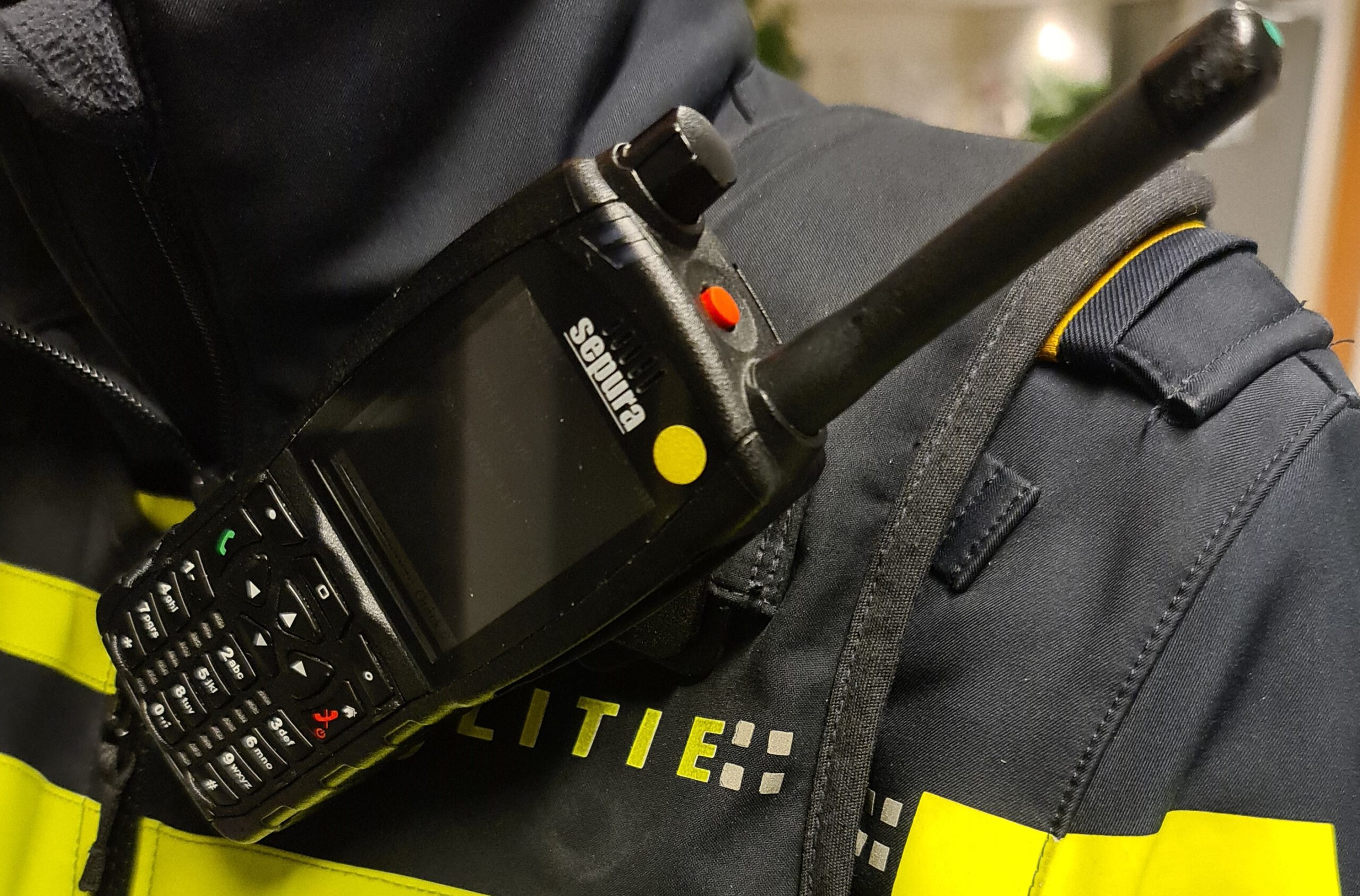 Sepura body clip Klick Fast voor portofoon