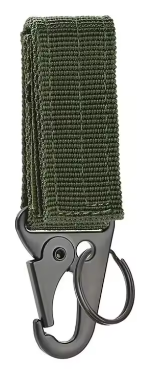 Karabijnhaak-molle-nylon-leger-groen